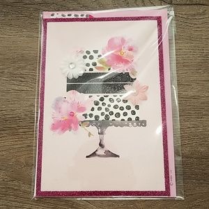 Hallmark Cake birthday card. New!